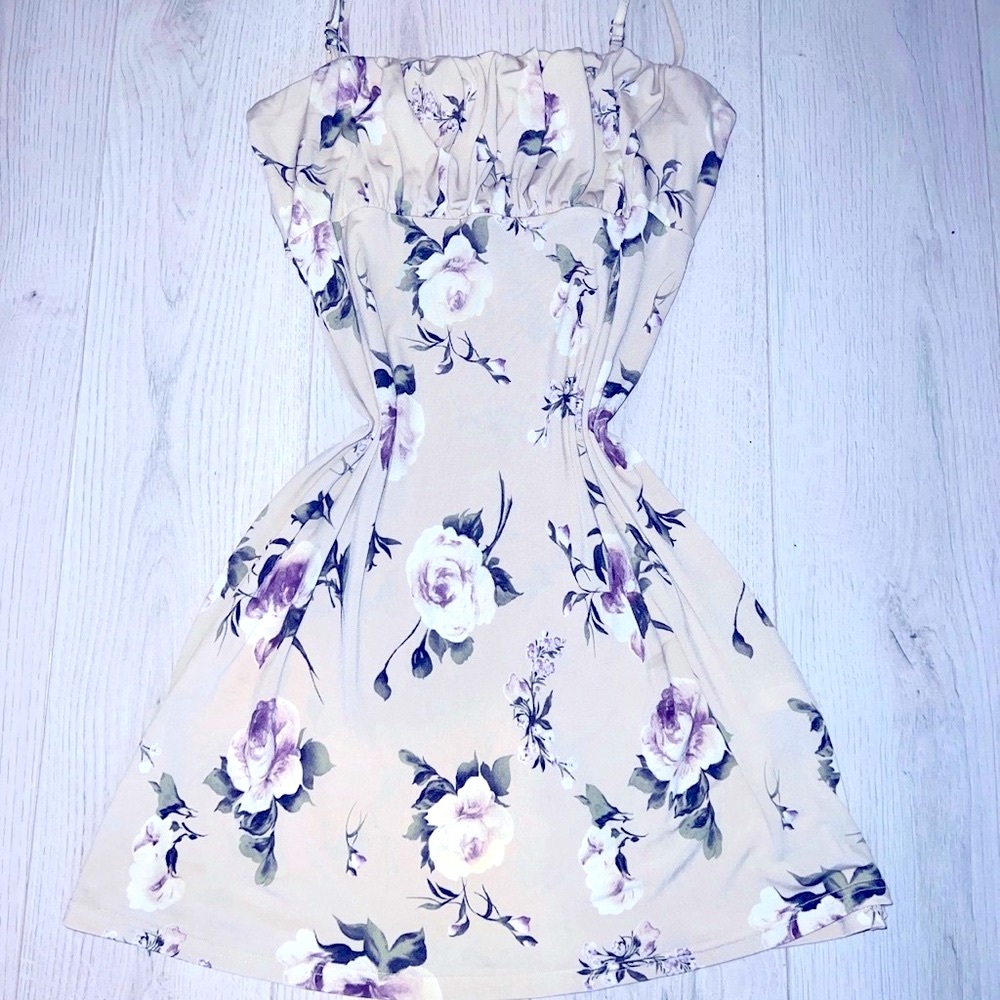 💗 Floral mini dress